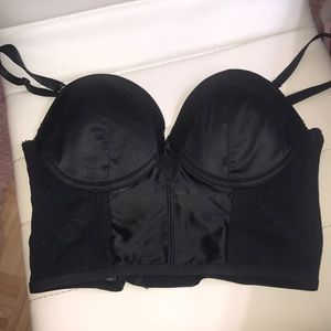 Black crop top